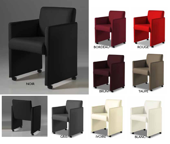 Fauteuil sur roulettes Elba